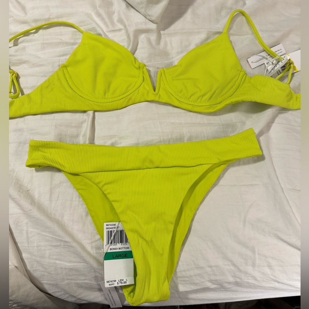 2 piece Bikini in Lemon 🍋 Yellow